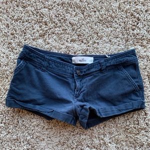 Hollister Navy Shorts Size 6